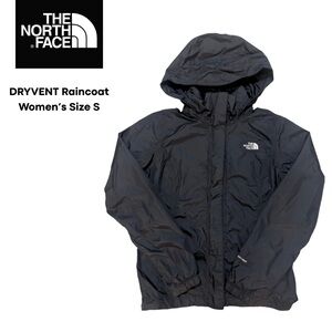 North Face DryVent Hooded Rain Jacket Women’s Small Black Waterproof Like New